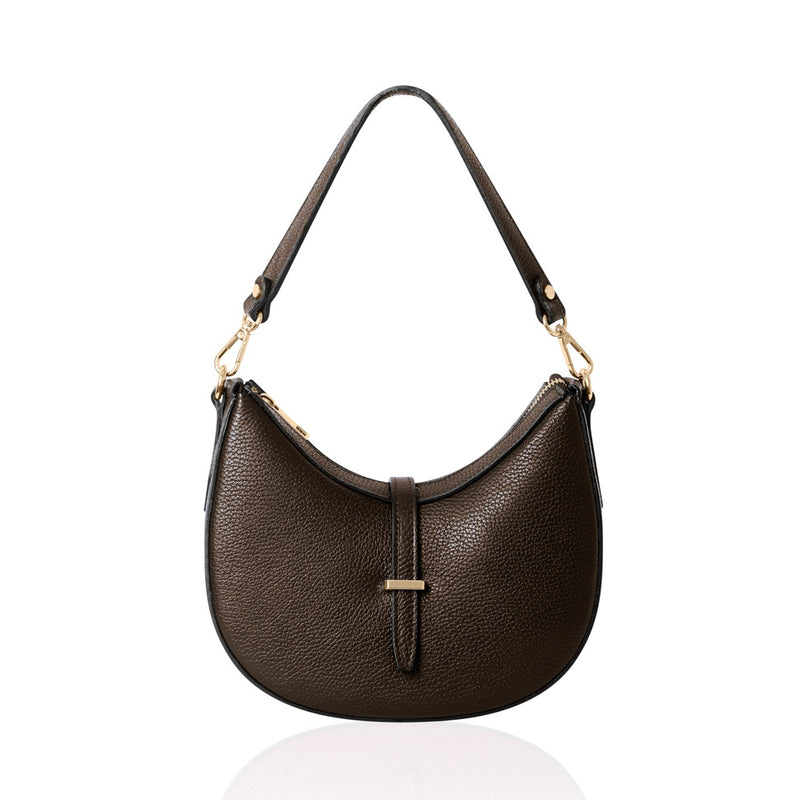 Cresent Leather Shoulder Bag