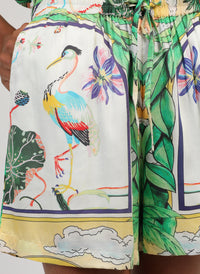 Rilvana Shorts | Greens
