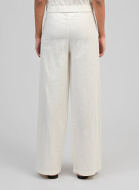 Rossalie Cotton Trousers | Ecru