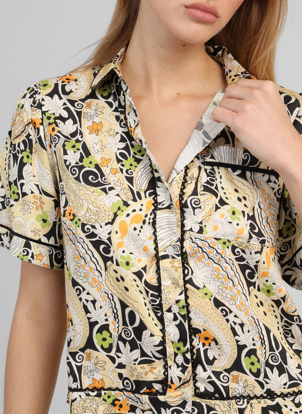 Sariel Satin Shirt