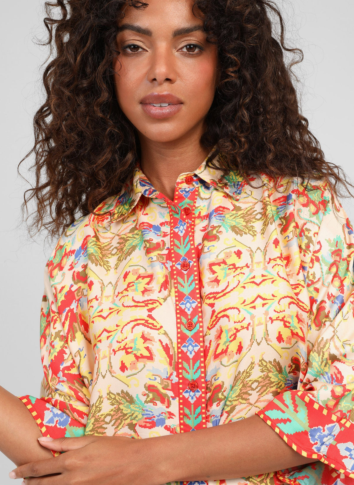 Sarlena Shirt | Ecru