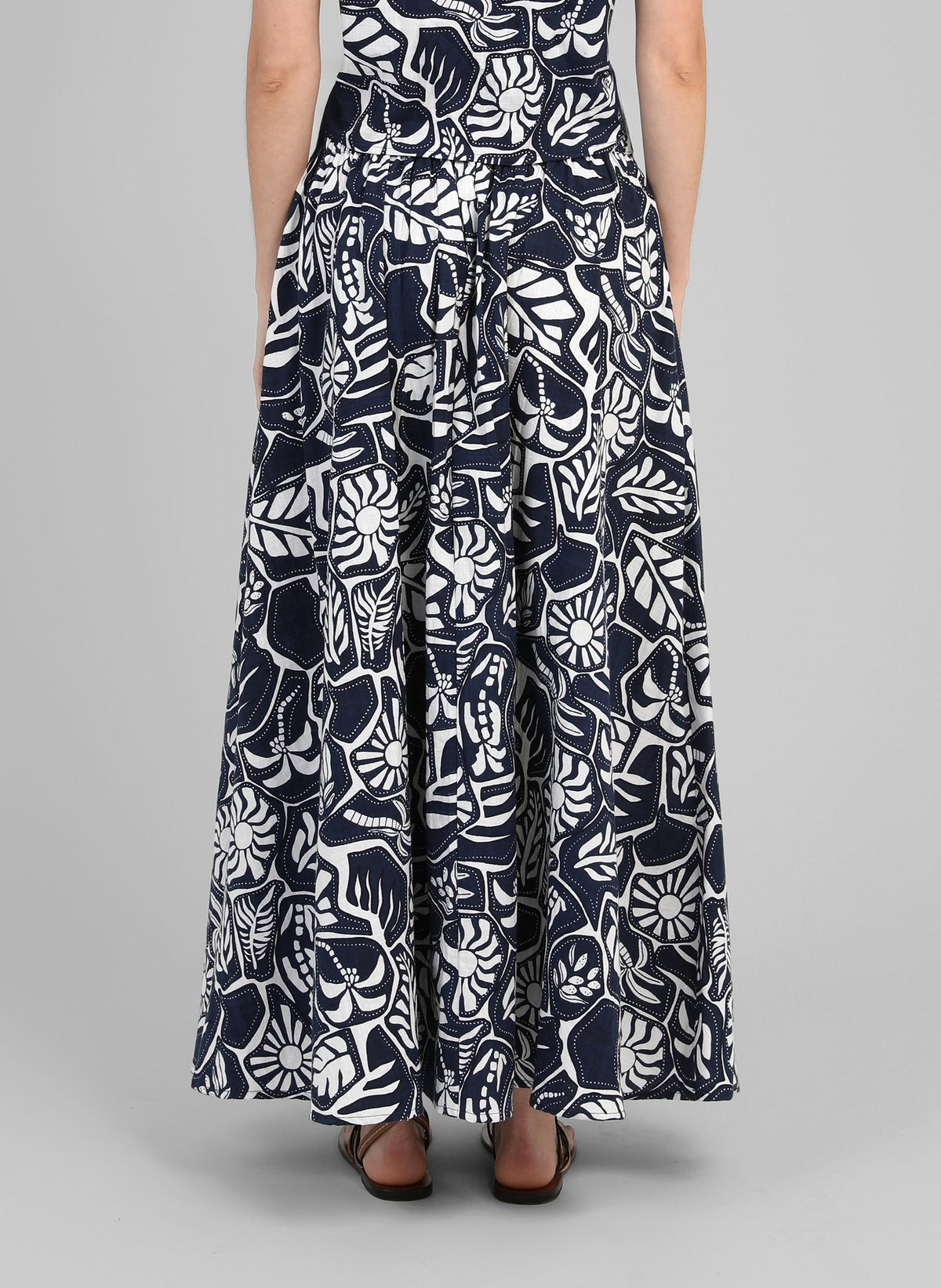 Ryshea Skirt | Blue Print