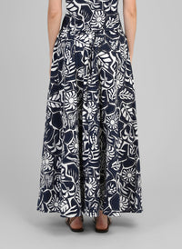 Ryshea Skirt | Blue Print
