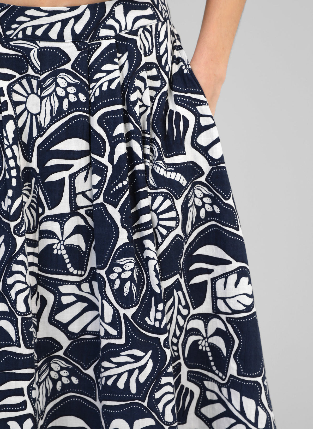 Ryshea Skirt | Blue Print