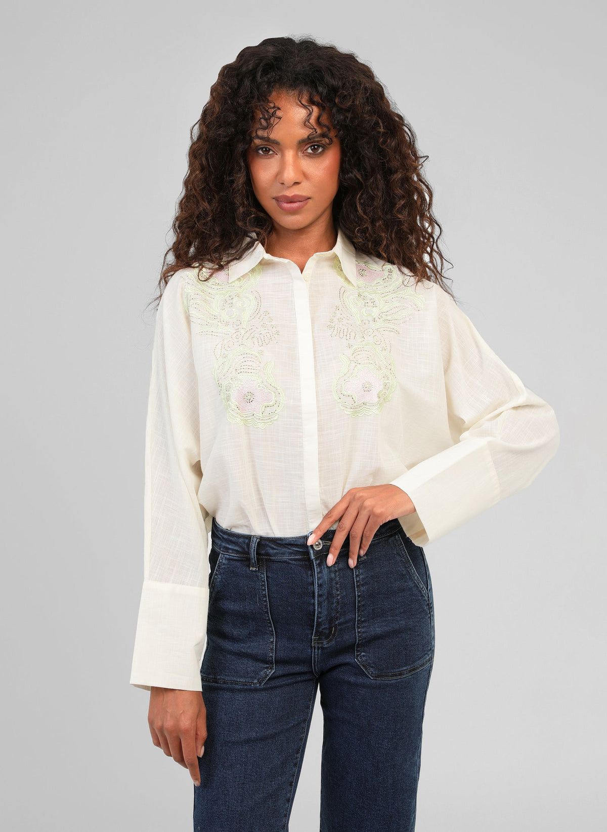 Shantyla Shirt | Ecru
