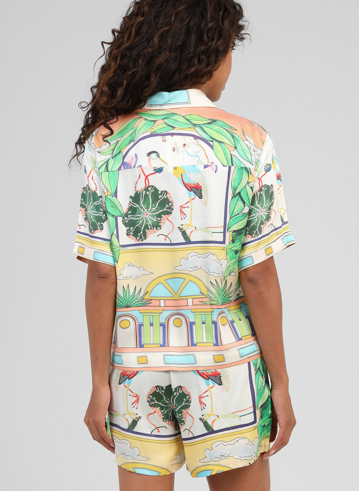 Rilvana Shorts | Greens