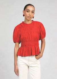 Sizaya Blouse | Red