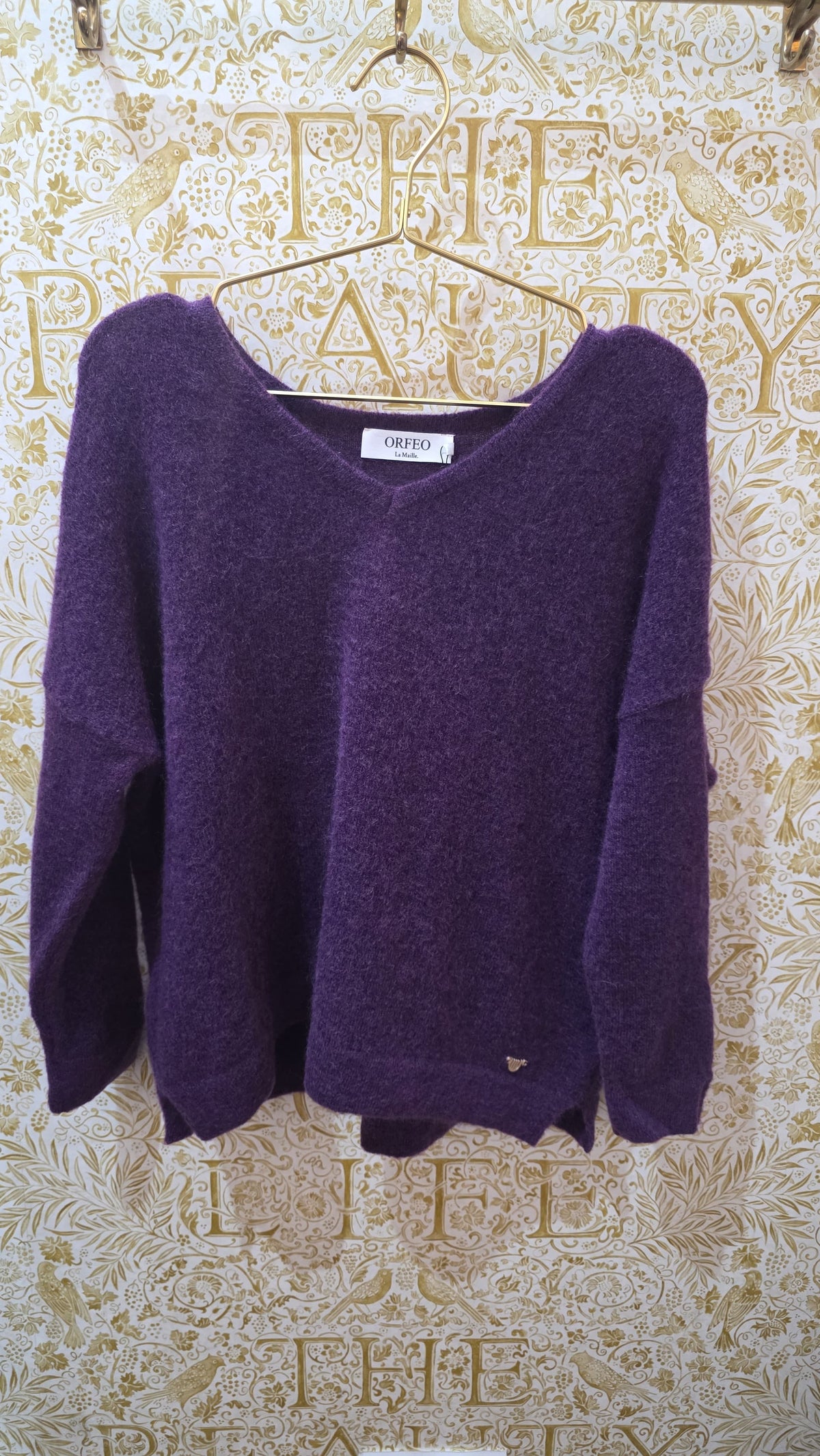 Luzio Sweater | Violet