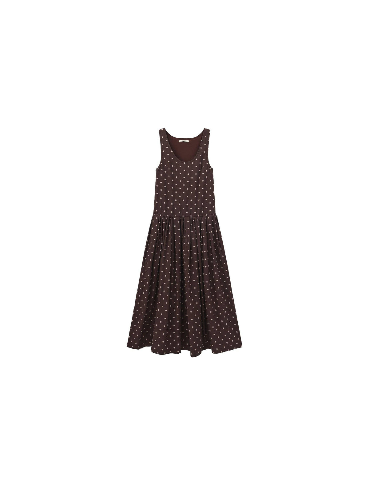 CUBIC Lyocell Solid Color Long Dress