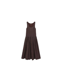 CUBIC Lyocell Solid Color Long Dress