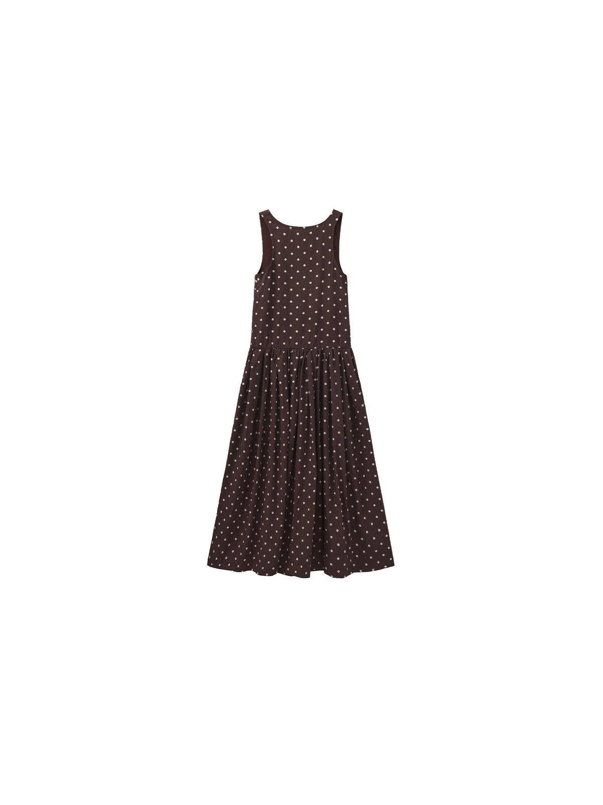 CUBIC Lyocell Solid Color Long Dress