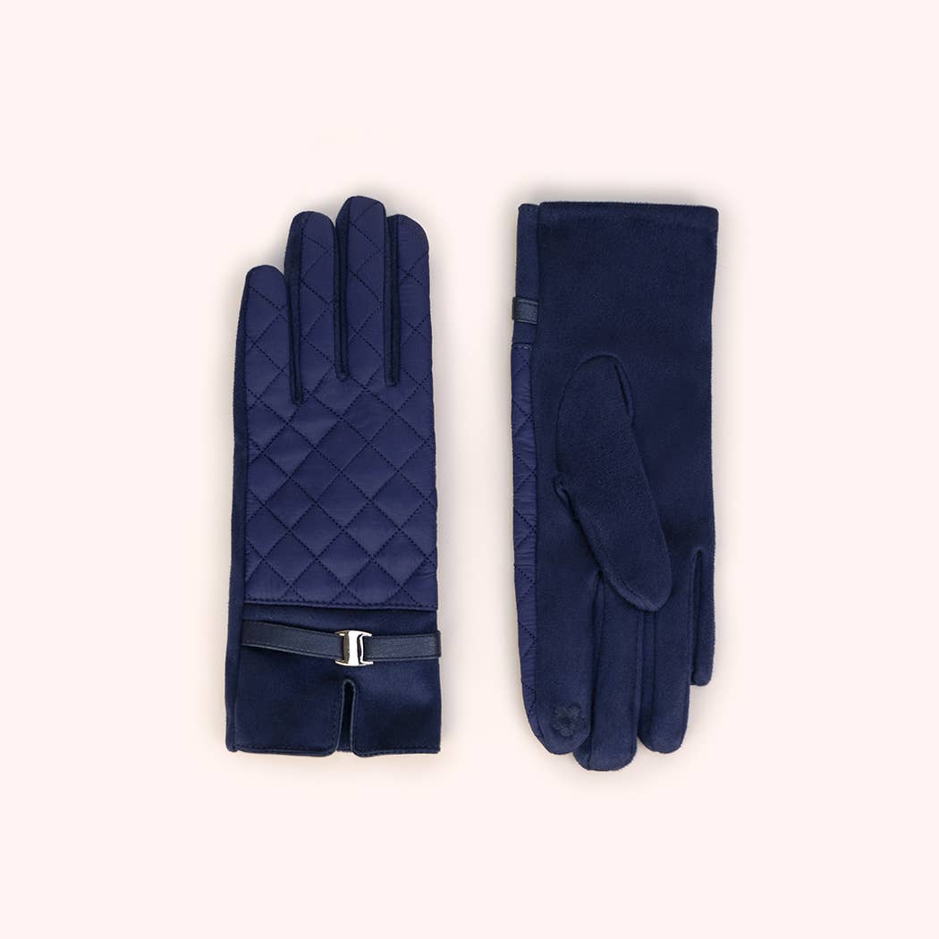 Penelope Gloves in Navy