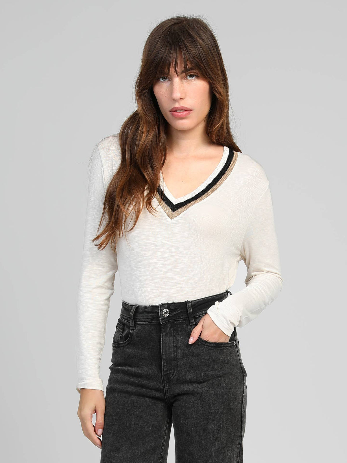 Tongali T-Shirt | Ecru