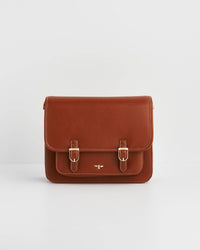 Into the Woods Tan Classic Satchel