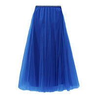 Tulle Layer Skirt in Royal Blue