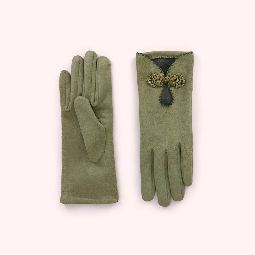 Suki Gloves in Moss