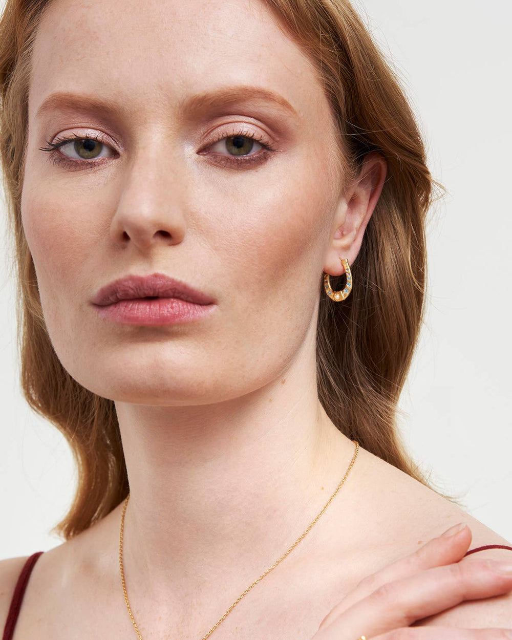 Horseshoe Hoop Earrings