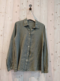 Linen Button Down Shirt