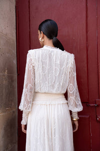 Lace Blouse | Ecru