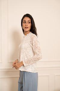 Tiffany Blouse | Ecru