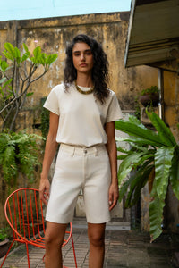 Bermuda Victus Shorts | White