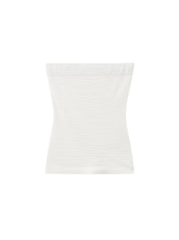Sculpted Textured Fitted Knit Top