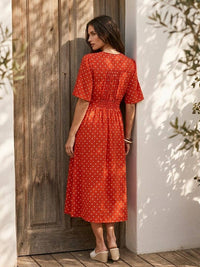 Suzie Cotton Polka-dot Dress