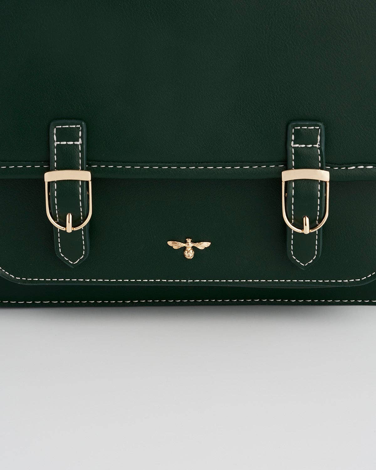 Into the Woods Green Classic Satchel