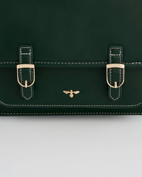 Into the Woods Green Classic Satchel