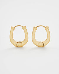 Horseshoe Hoop Earrings