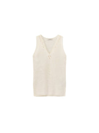CUBIC Paperfeel V-Neck Tank Top
