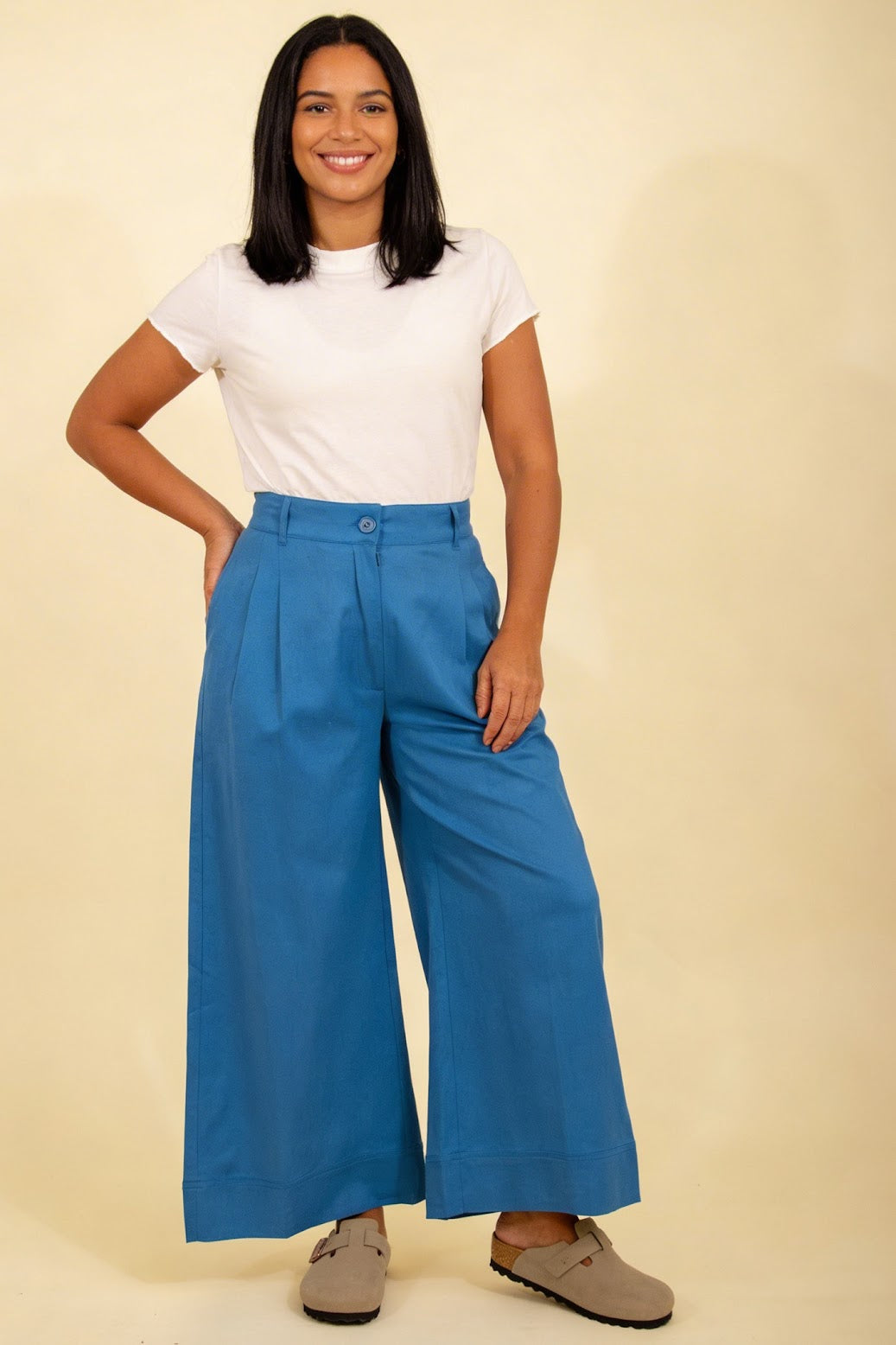Eden Culottes | Blue