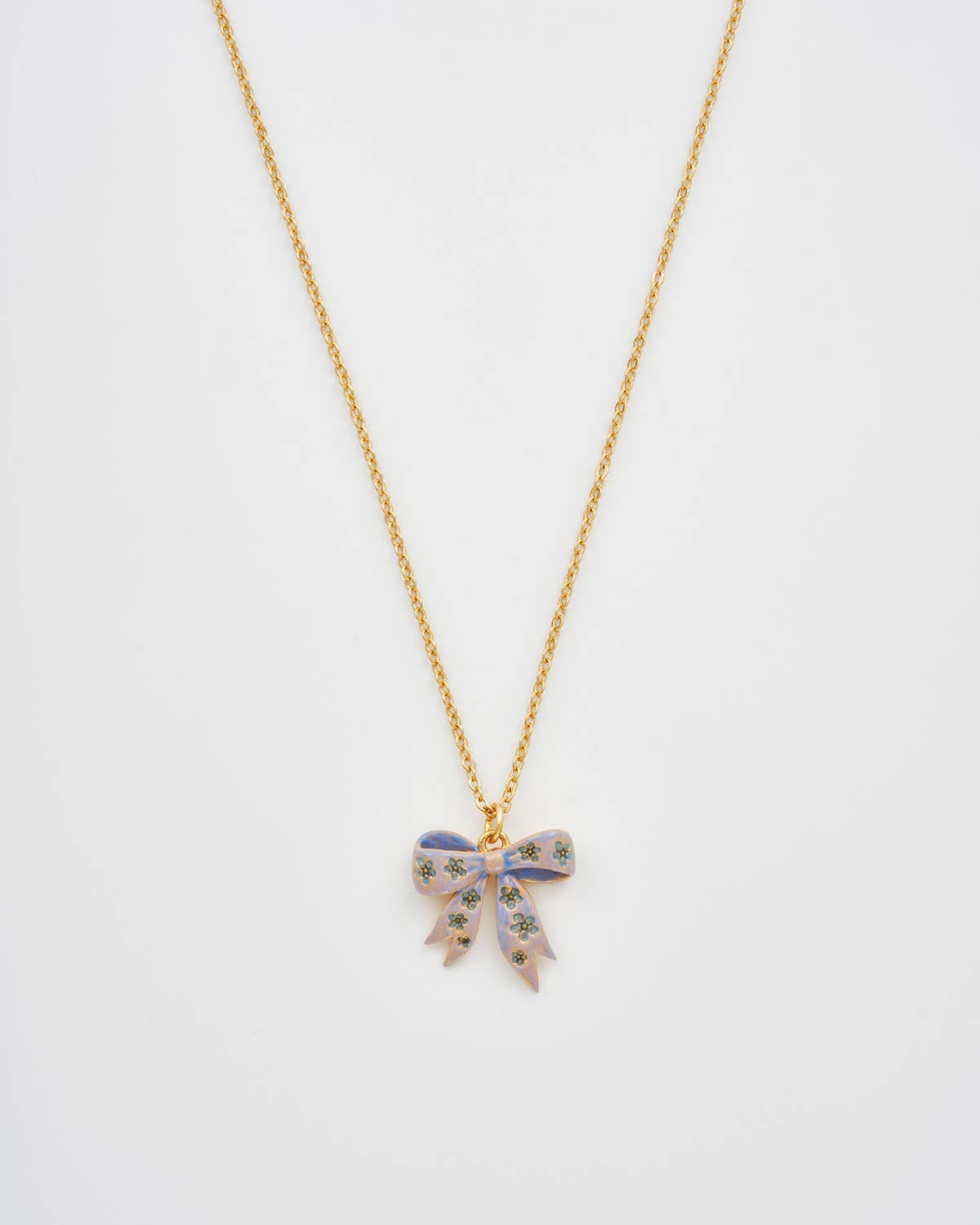 Bow Pendant Necklace