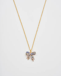 Bow Pendant Necklace