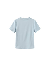 C BY CUBIC Crew Neck Short-Sleeve T-Shirt | Light Blue