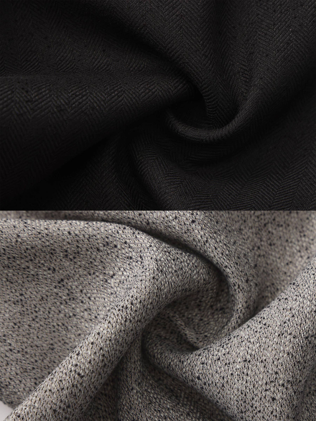 Draped Pleated Wide-Leg Pants