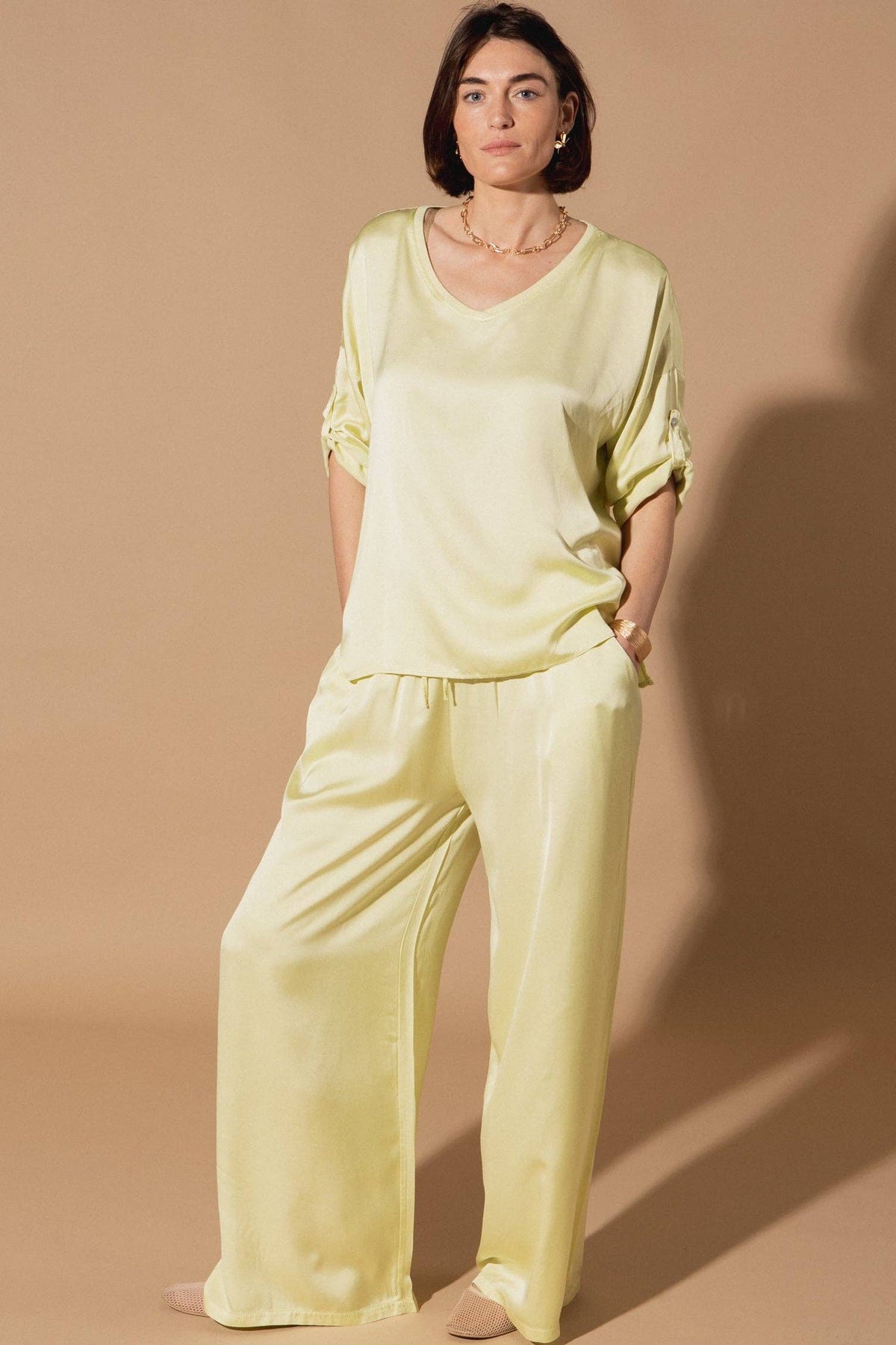 Marilou Silk Trousers