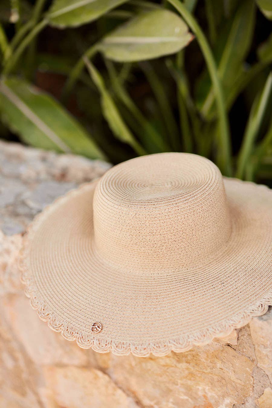 Elizabeth Sun Hat in Natural