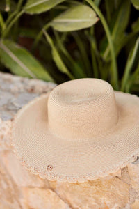Elizabeth Sun Hat in Natural