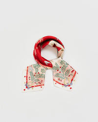 Freya Pink Narrative Square Scarf
