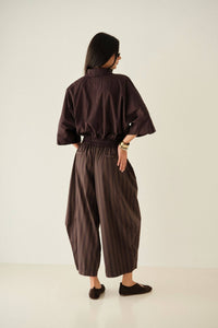 James Pants - Brown Striped