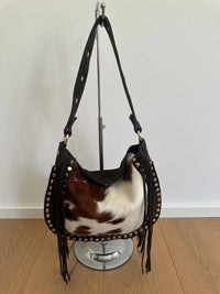 Daxy Shoulder Bag | Cow Print