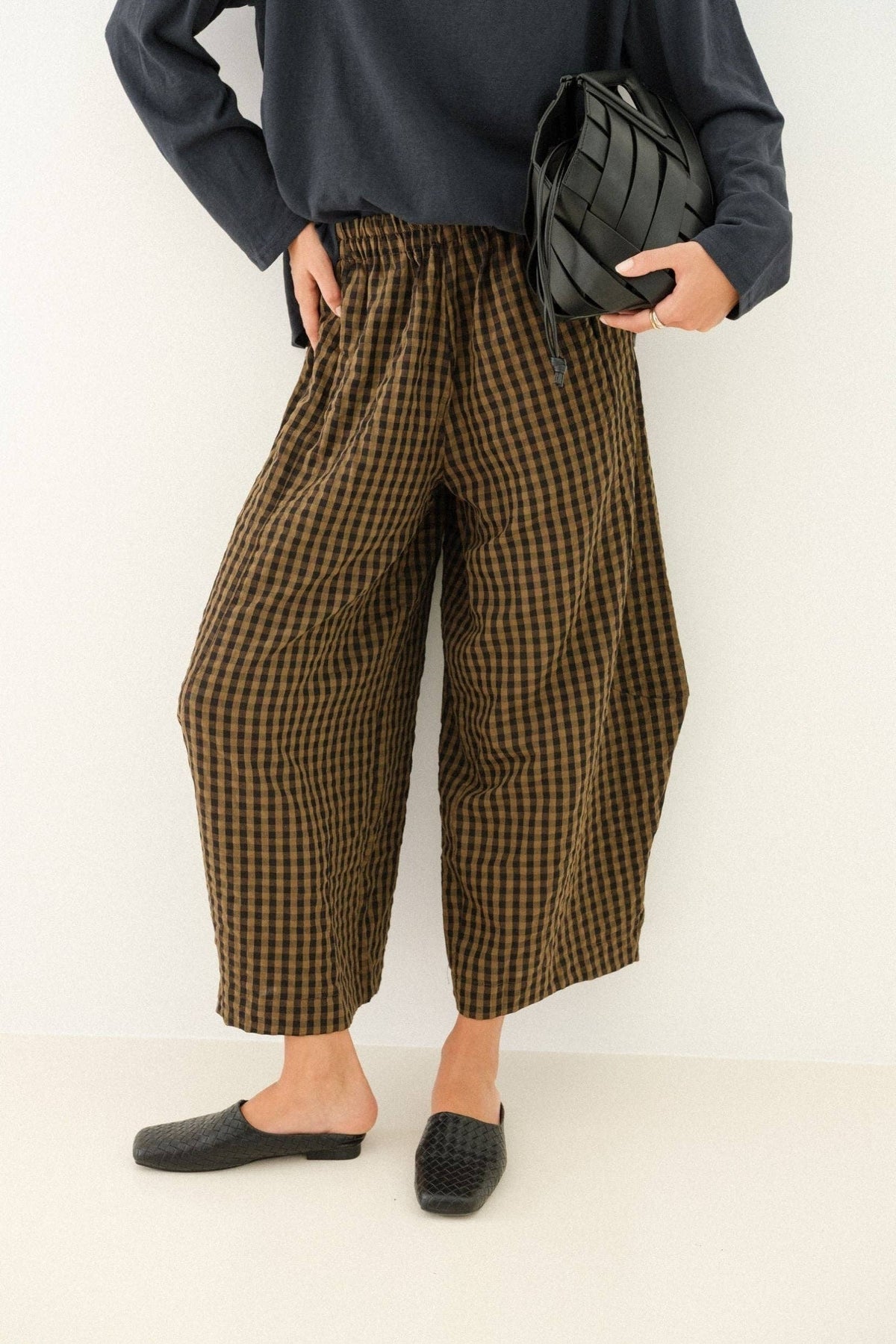 James Pants - Brown Plaid