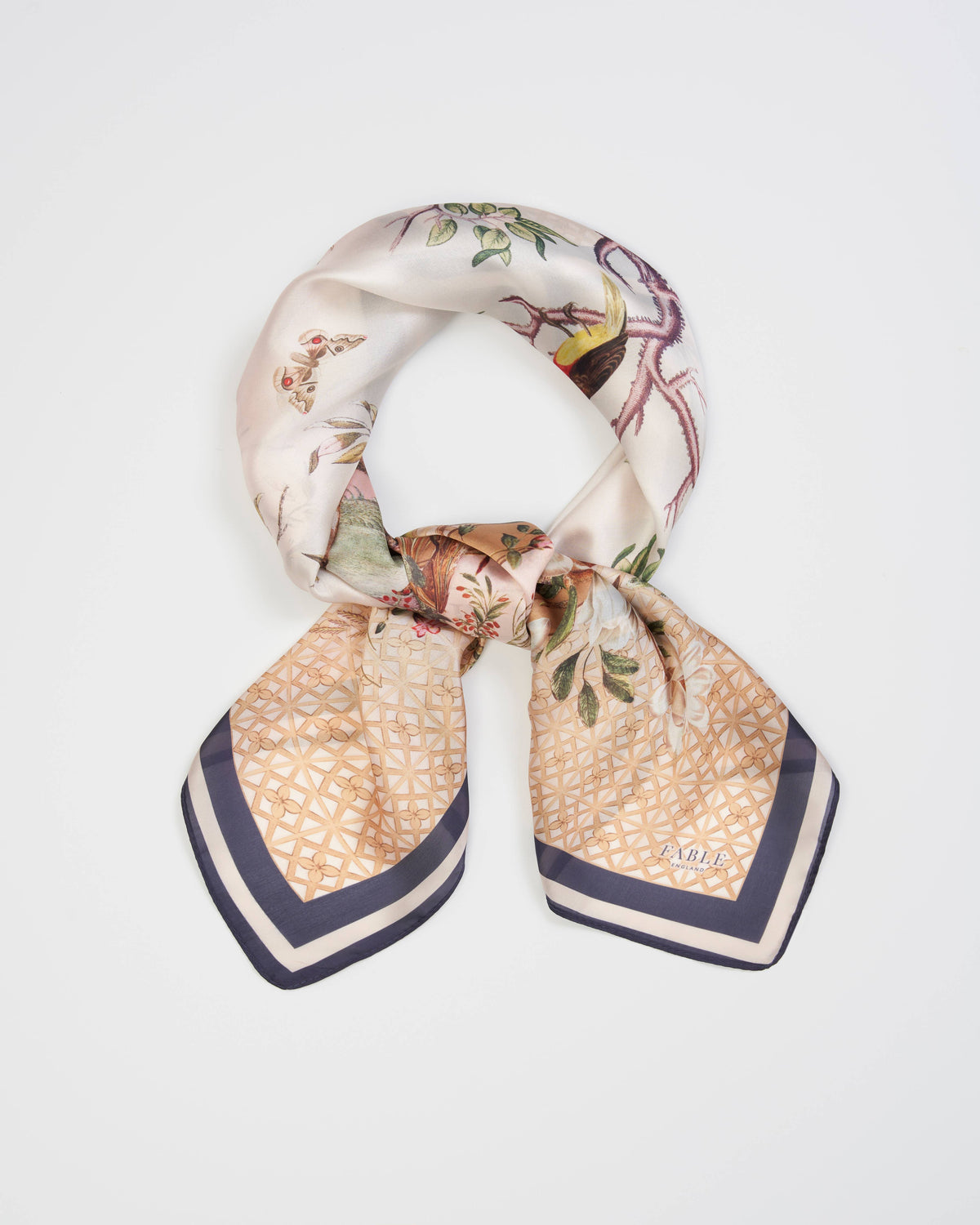 Wonderland Narrative Square Scarf