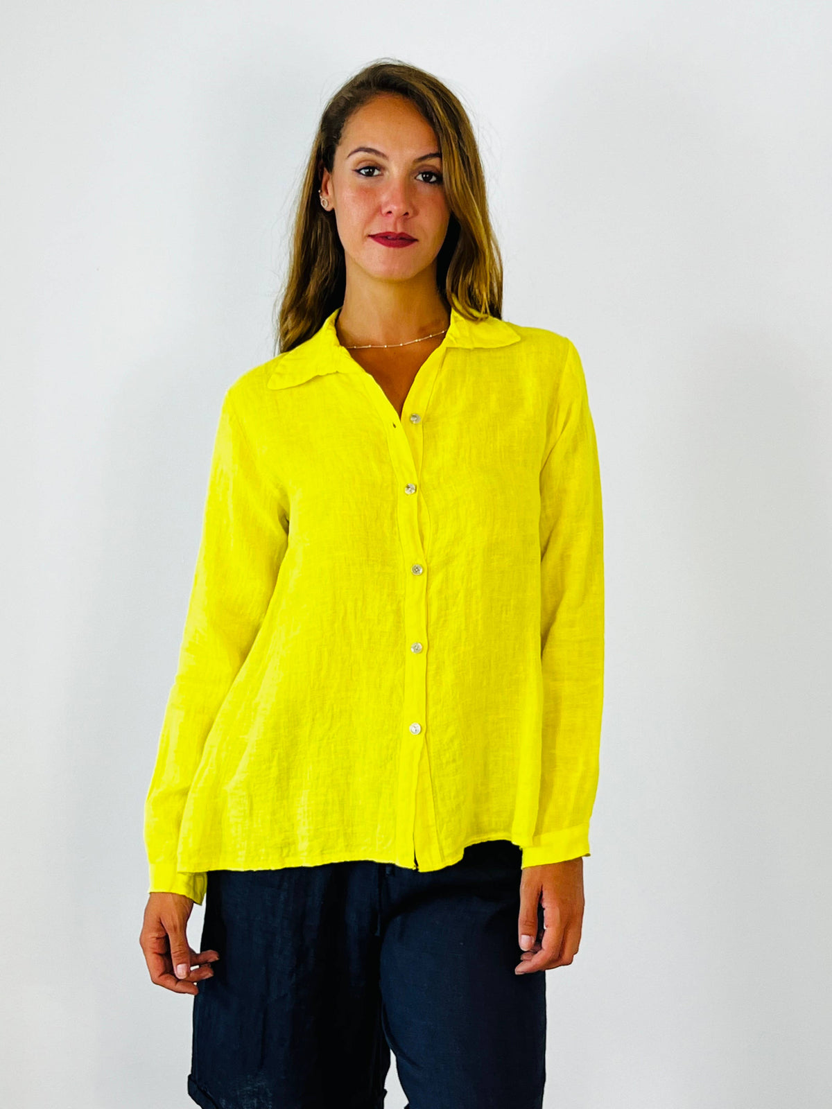 Linen Button Down Shirt