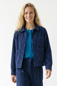Finn Cord Jacket | Navy