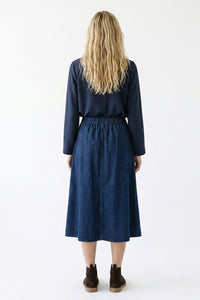 Flox Denim Skirt | Denim
