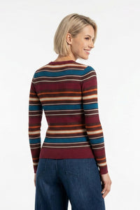 Julia Stripe Jumper | Rubarb