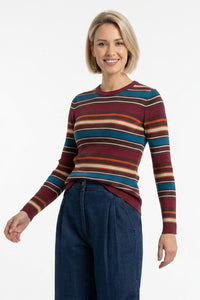 Julia Stripe Jumper | Rubarb