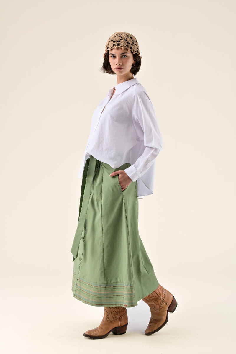 Anycia Skirt | Sage